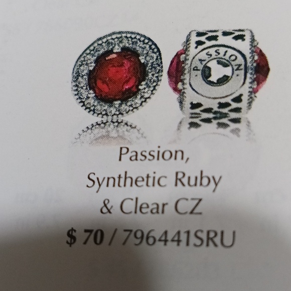 Pandora Essence Vintage Silver Passion Charm - Picture 4 of 4